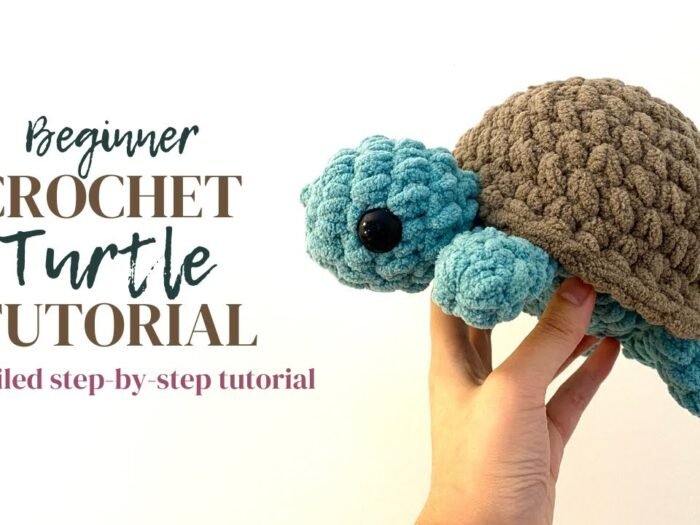 Step-by-Step Tutorial on How to Crochet a Simple Turtle for Beginners: Quick, Easy, Amigurumi Turtle